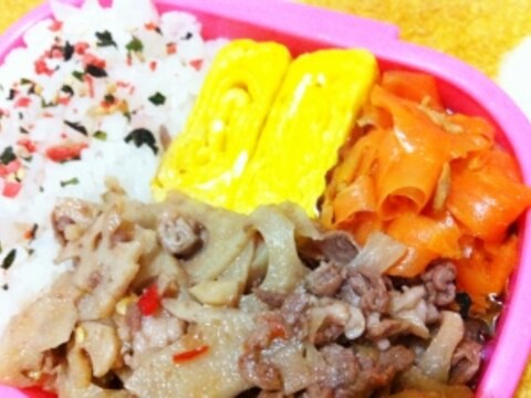 にんじんのツナ缶でお弁当に便利なおかず